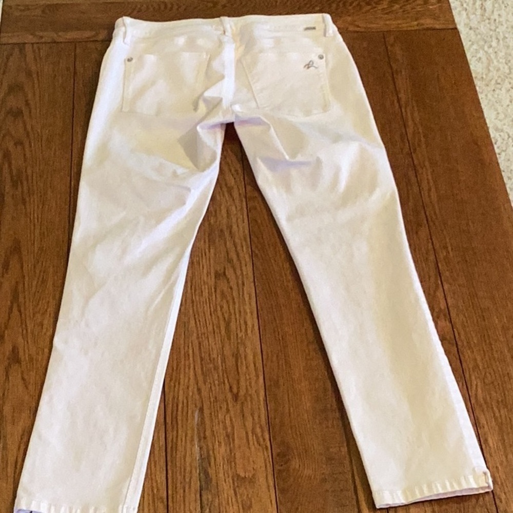 DL1961 pale pink, Angel mid-rise skinny ankle jeans with stretch, women’s sz 30 - Picture 8 of 16